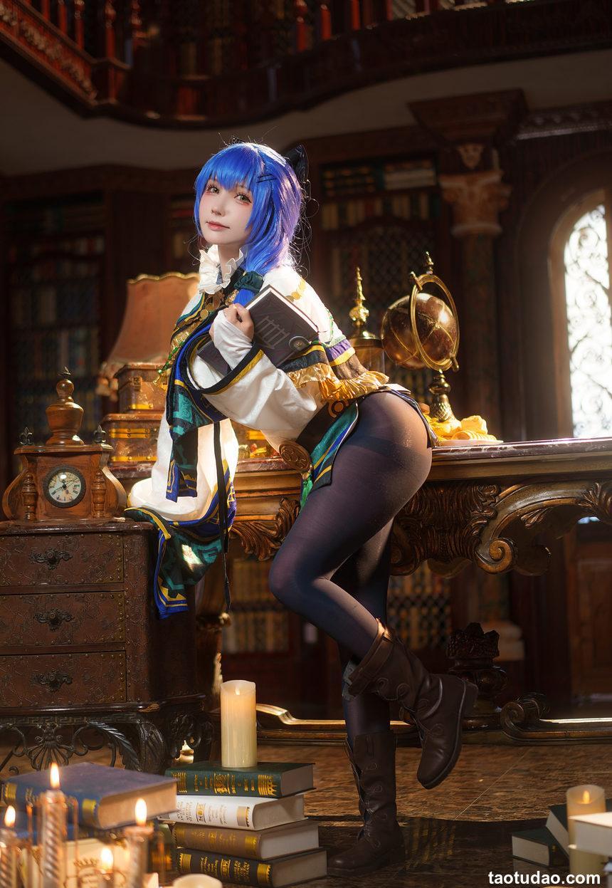 一千只猫薄禾 - NO.014 魔女 安洁[18P-234.4M]