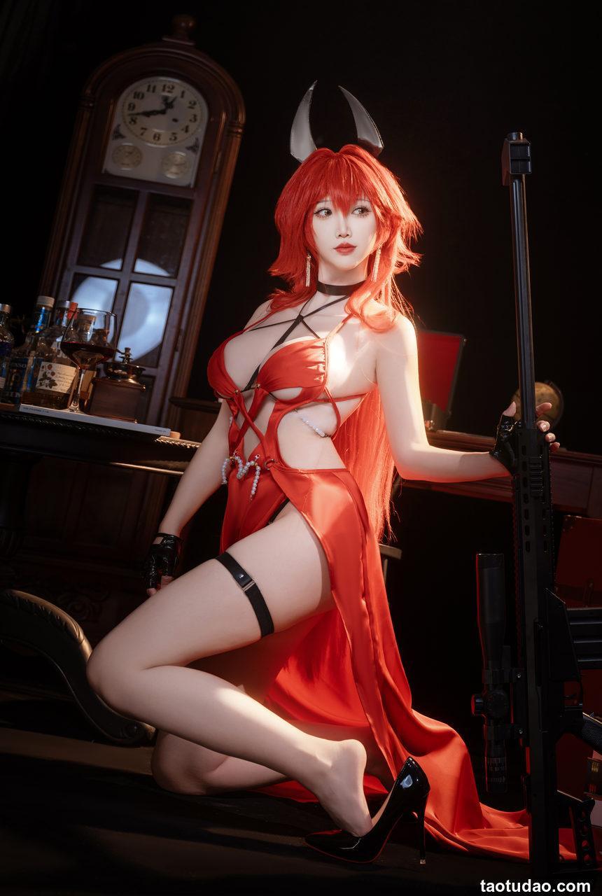 面饼仙儿 – NO.141 Nikke 小红帽礼服 [24P-245MB]