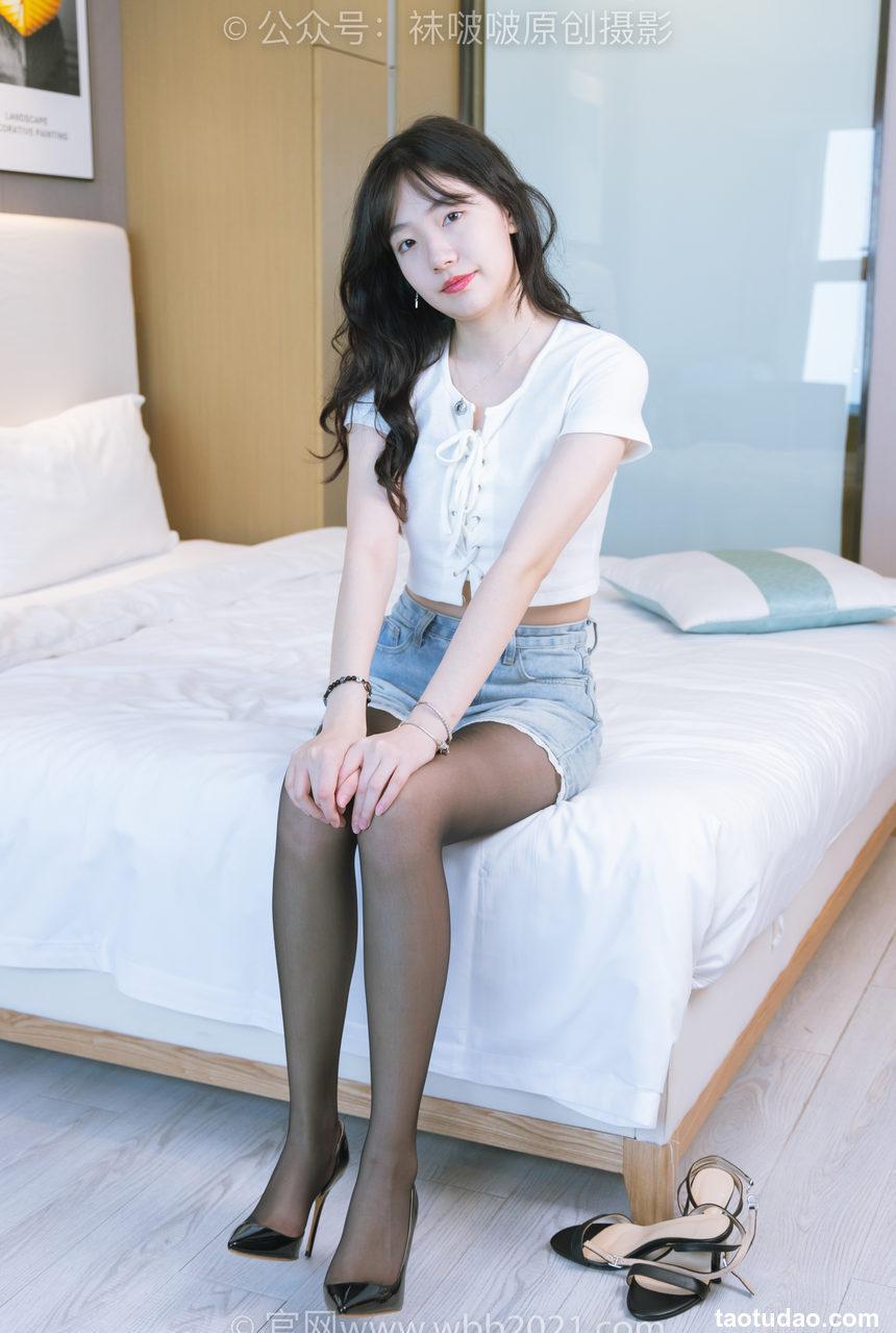 [BoBoSocks袜啵啵]NO.420 小甜豆-高跟鞋、黑丝、裸足[172P+2V／7.85GB]