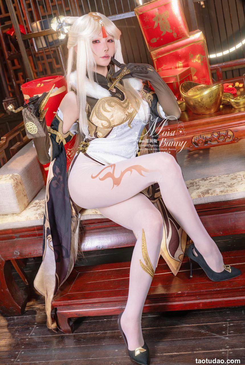 咬一口兔娘(Yiko湿润兔) –  2025年02月作品 金蛇来财 凝光贺岁 &舞蹈 Good night kiss[90P+1V-2.48G]