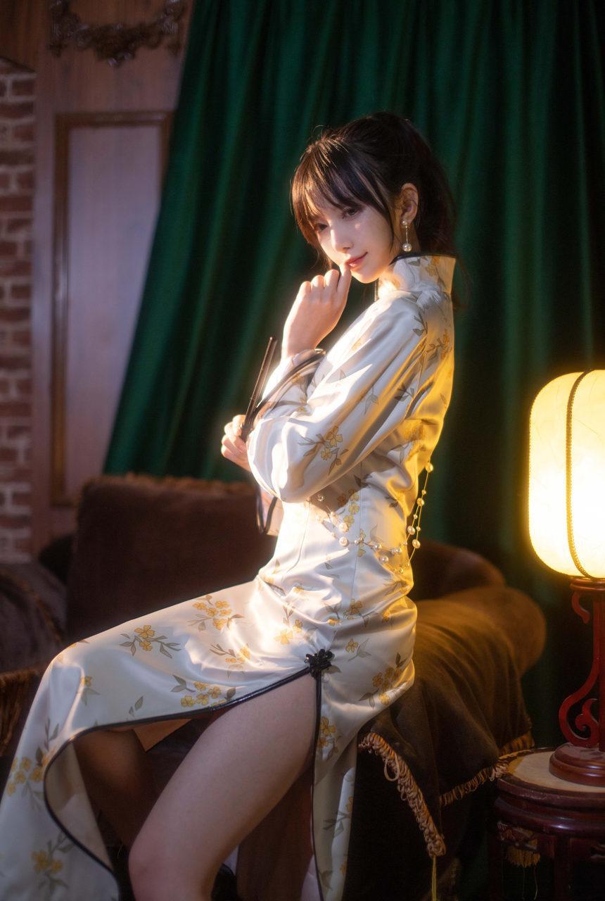 Shika小鹿鹿 - NO.112 中秋旗袍[12P-95MB]