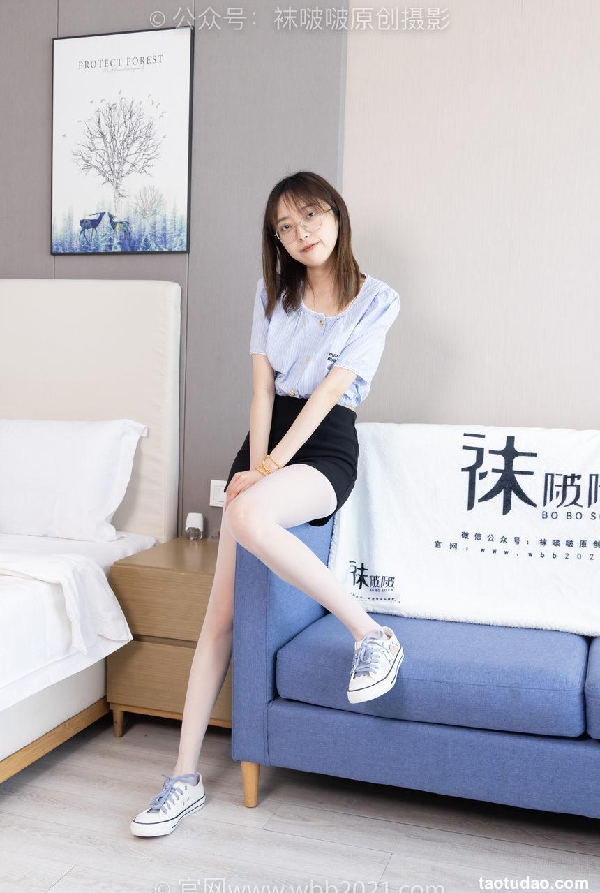 [BoBoSocks袜啵啵]NO.467 稚予-板鞋、白丝[150P+1V／6.72GB]