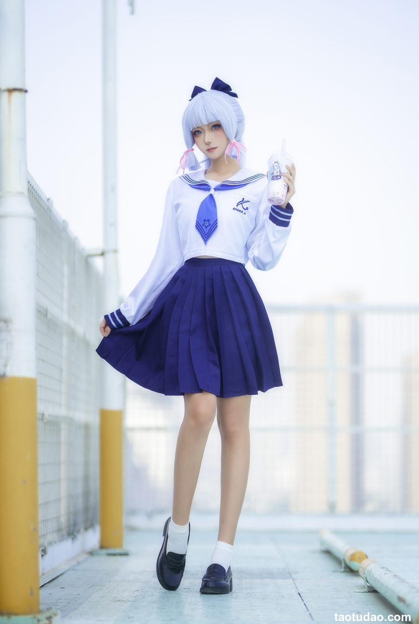 Seya狮砸-原神-绫华JK[6P-55MB]