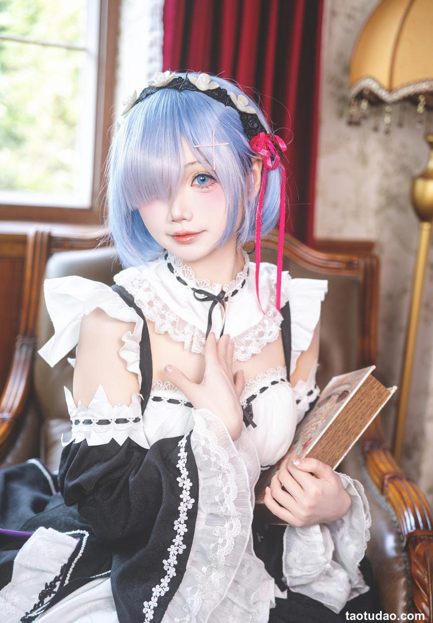 SASA小麋鹿-蕾姆女仆[18P-454MB]