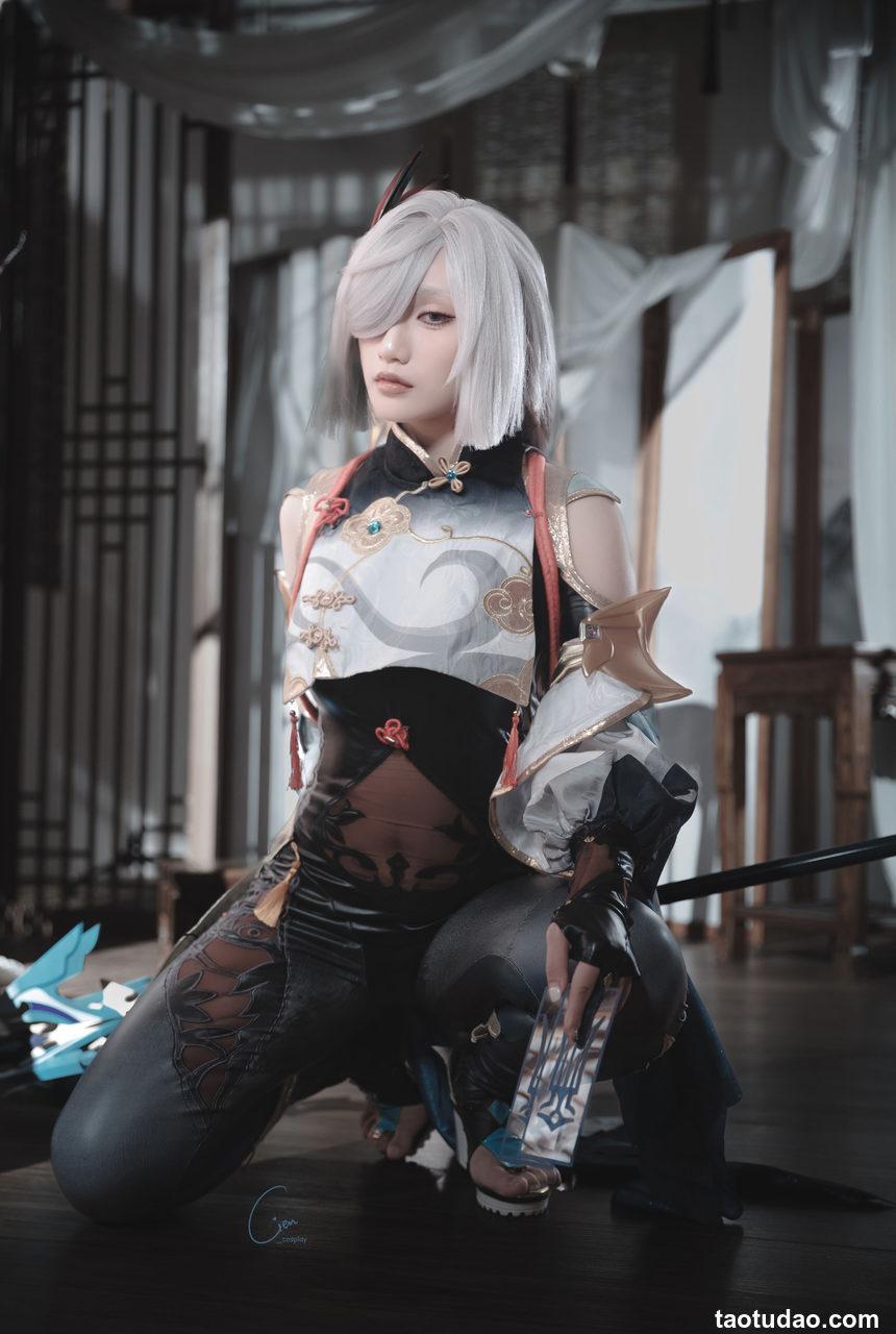 Cien恩恩-原神-申鹤[31P-90MB]