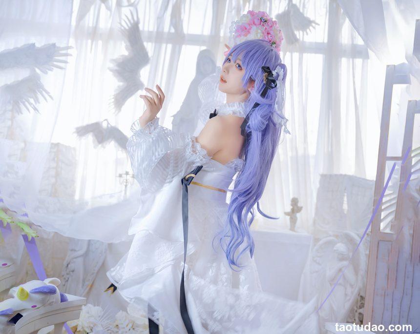 喜欢爱理吗] 碧蓝航线 独角兽婚纱 [31p 172mb