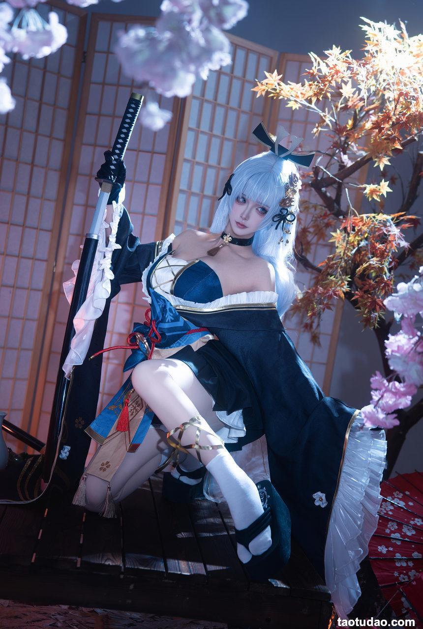 Seya-狮砸 –  原神 神里绫华·霜刃[12P-195.6M]