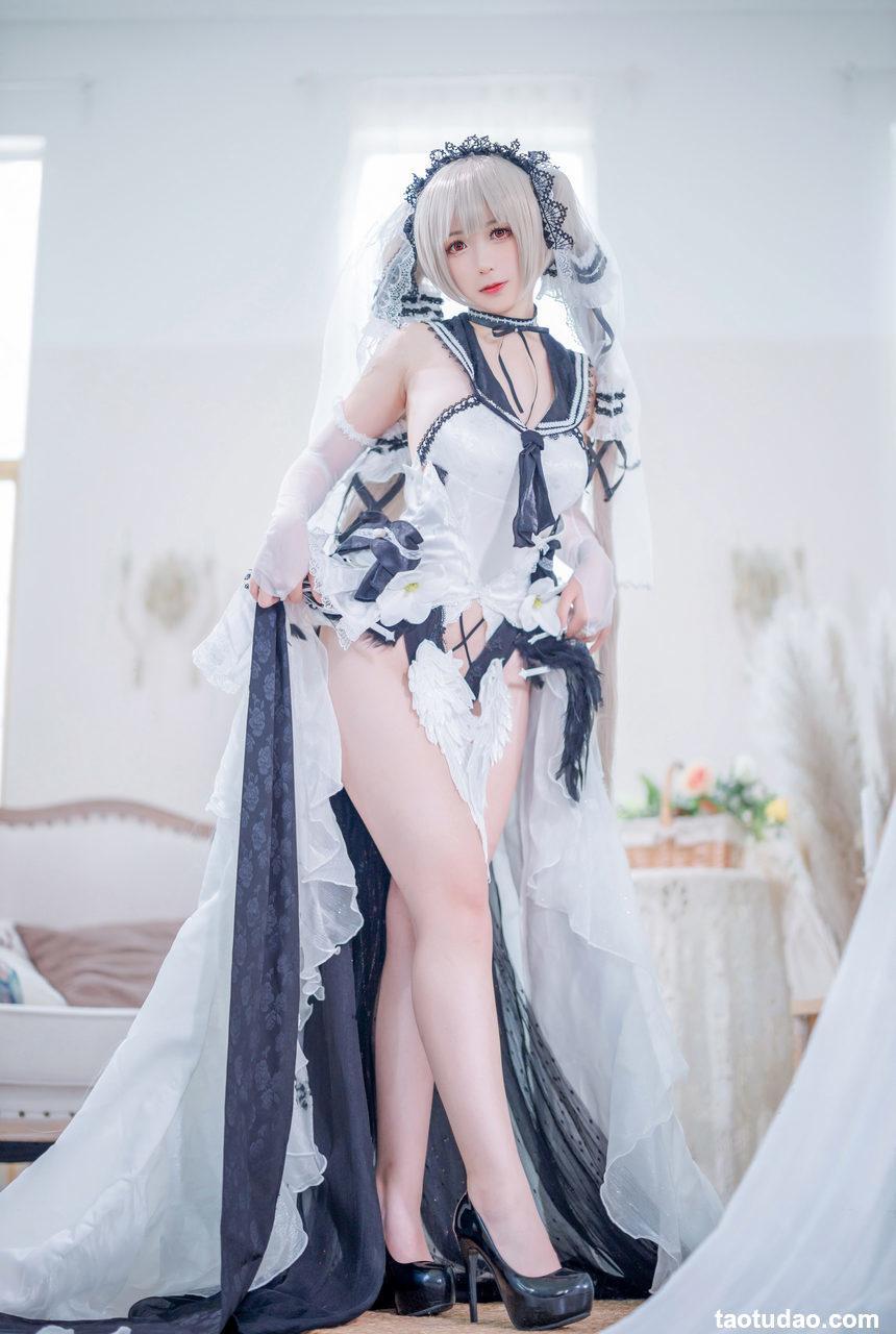 樱落酱w –  碧蓝航线 可畏礼服[20P-208.3M]