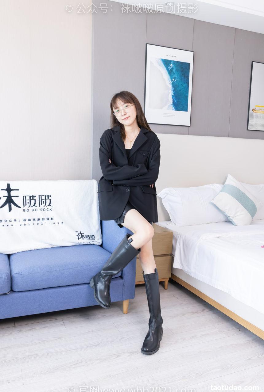 [BoBoSocks袜啵啵]NO.486 稚予-长靴、黑网袜、裸足、裸足踩奶油蛋糕 踩完蛋糕泡脚剧情[149P+1V／5.74GB]