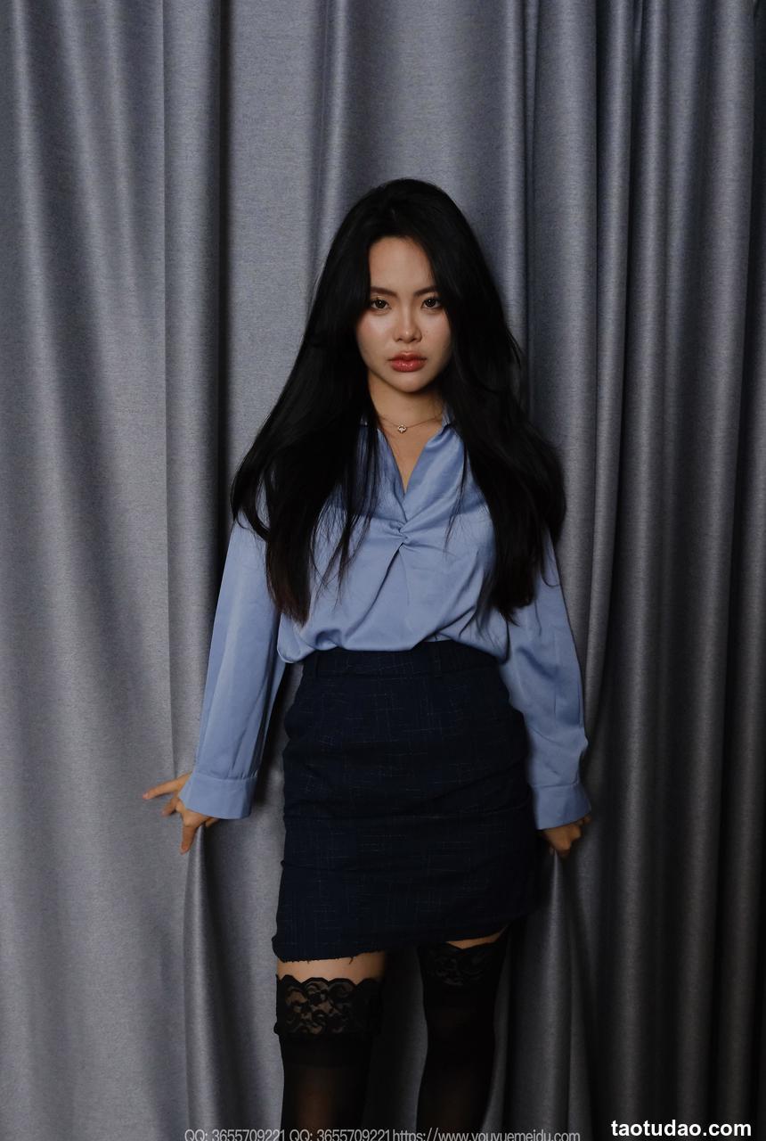 [IESS异思趣向] 2025.05.25 丝享家 2062 兔兔《蓝衣半筒袜》[86P-118MB]