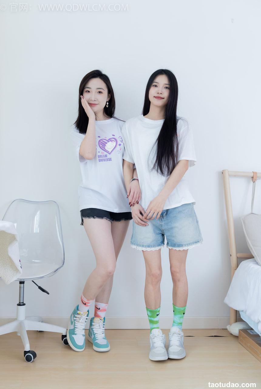 物恋传媒 No.2345 茯苓恬恬-两双板鞋、红棉袜、绿棉袜、裸足 [165P1V-5.50GB]