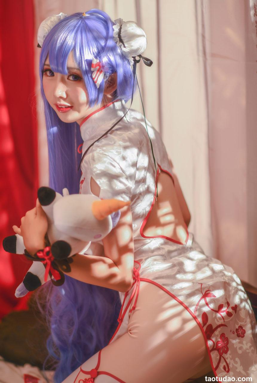 面饼仙儿 -  独角兽旗袍 [20P-230MB]