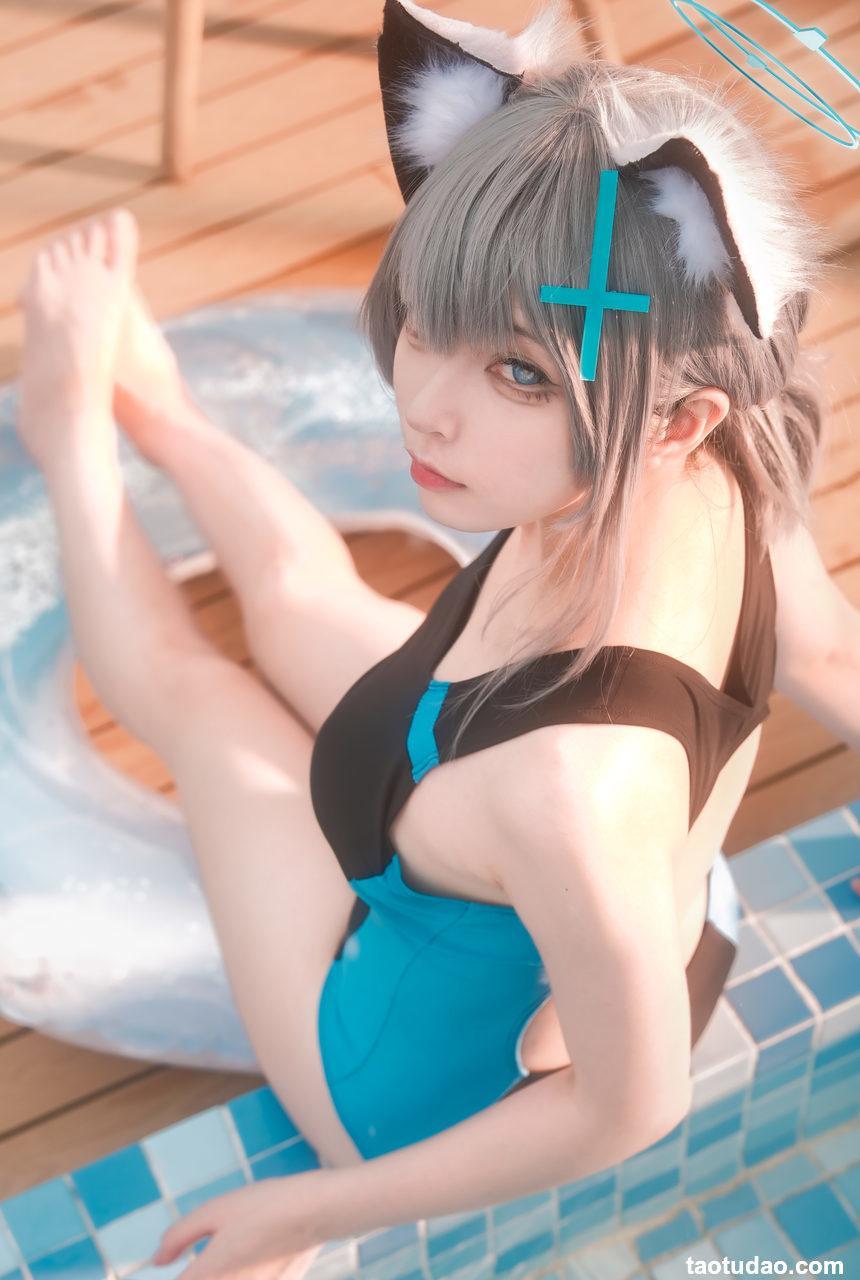 攻弦弦弦-蔚蓝档案-砂狼白子泳装[20P-288MB]