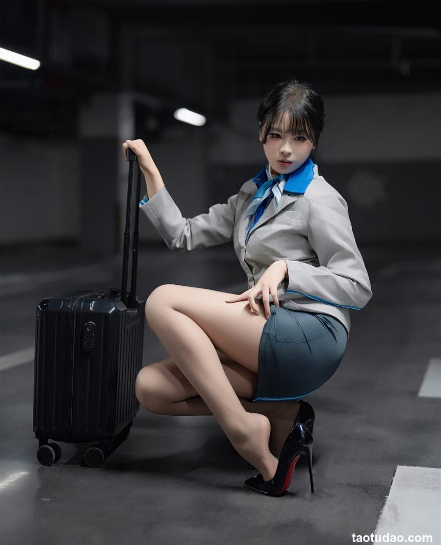 轩萧学姐 空姐车库 [28P+1V-1.79G]