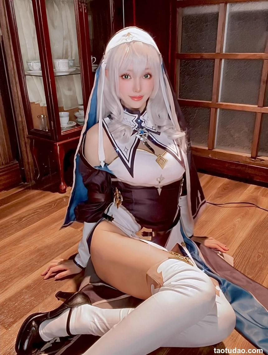 ElyEE子 – Shirogane noel~Nun [27P+13V-206MB]