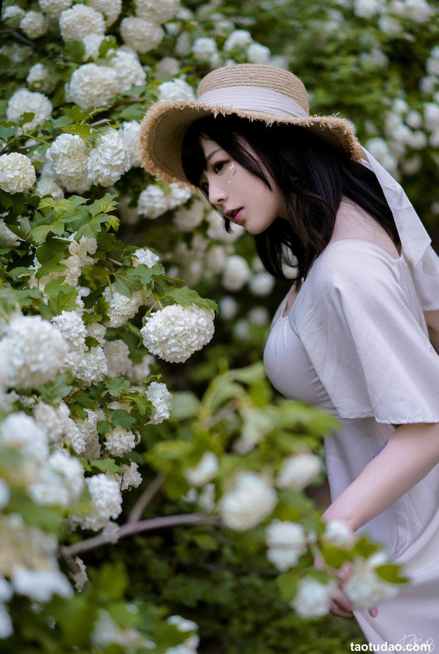 皮皮奶可可爱了啦 –  绣球花[36P-662M]