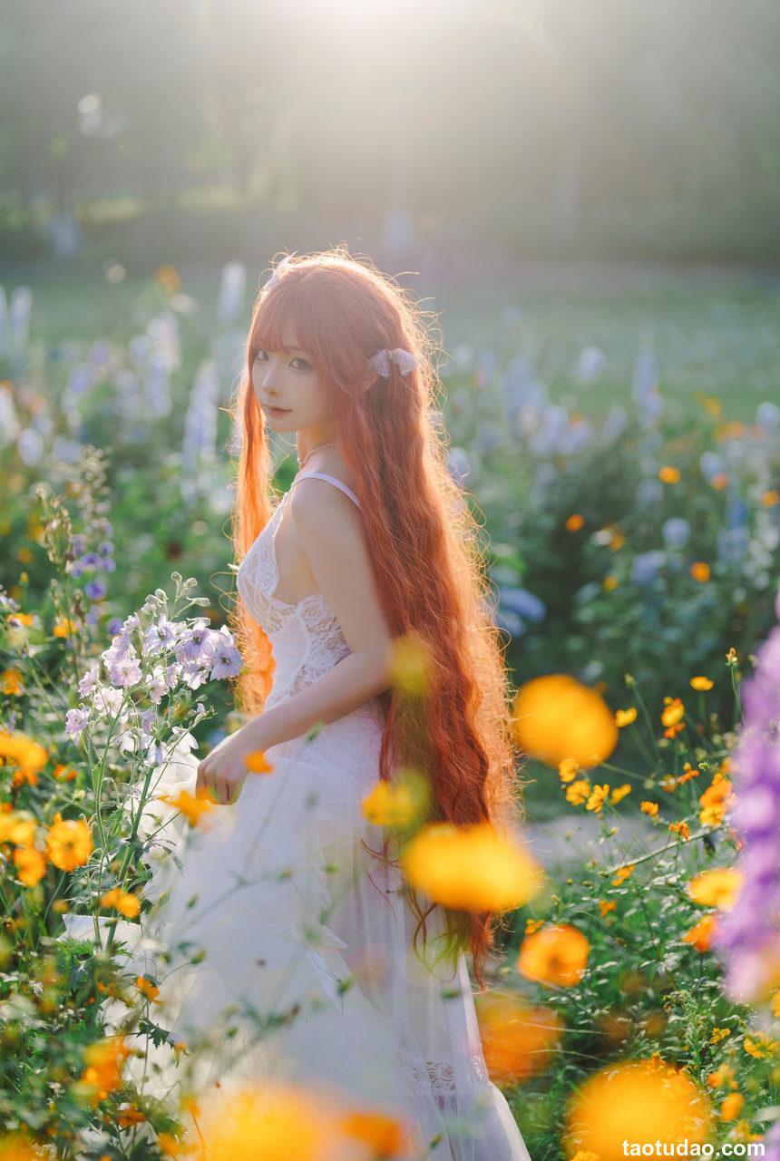 蠢沫沫  花丛婚纱 [67P 517M]