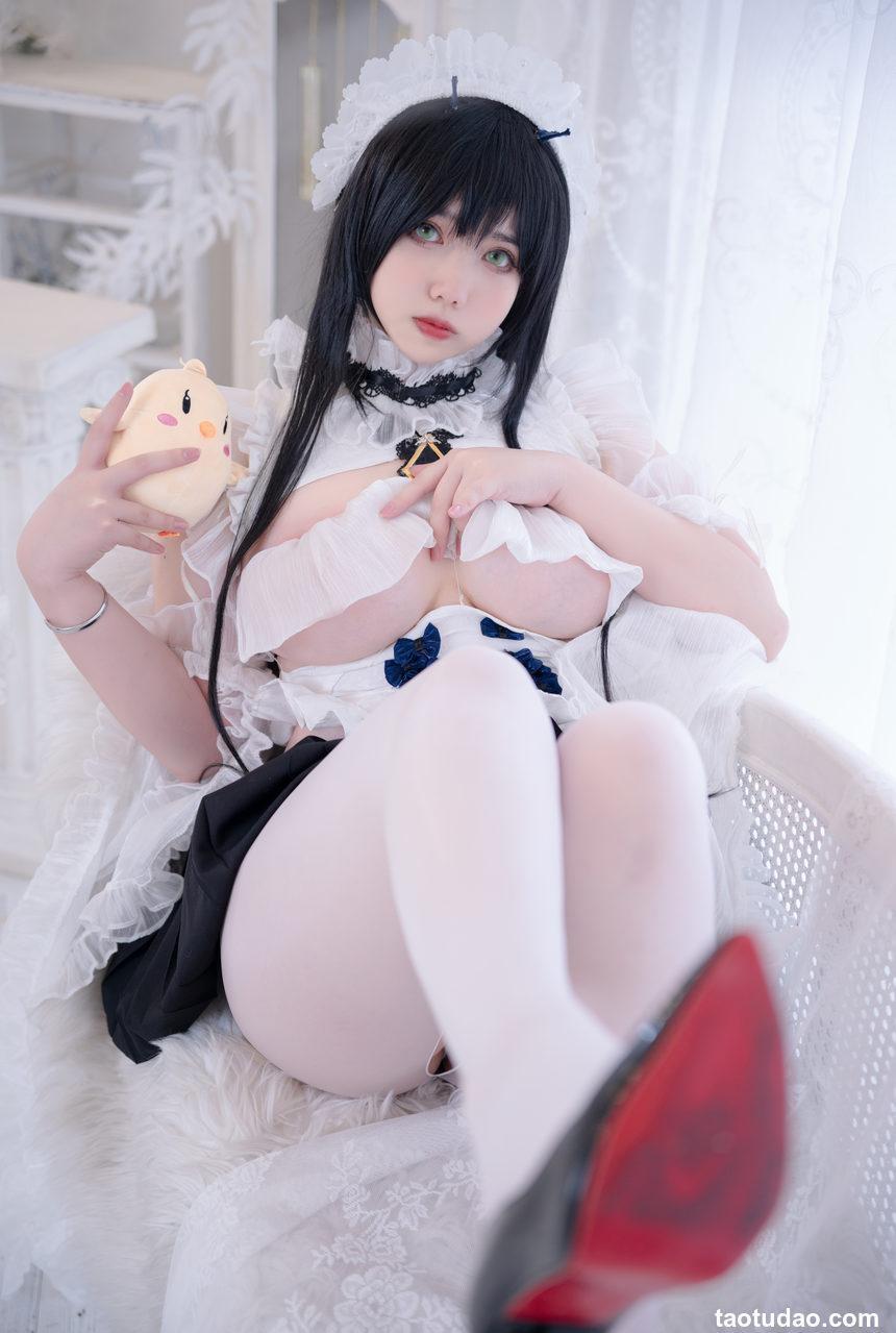 Meroko_魅瞳 - NO.003 碧蓝航线 不挠女仆没干劲的小姐姐[53P-744.2M]