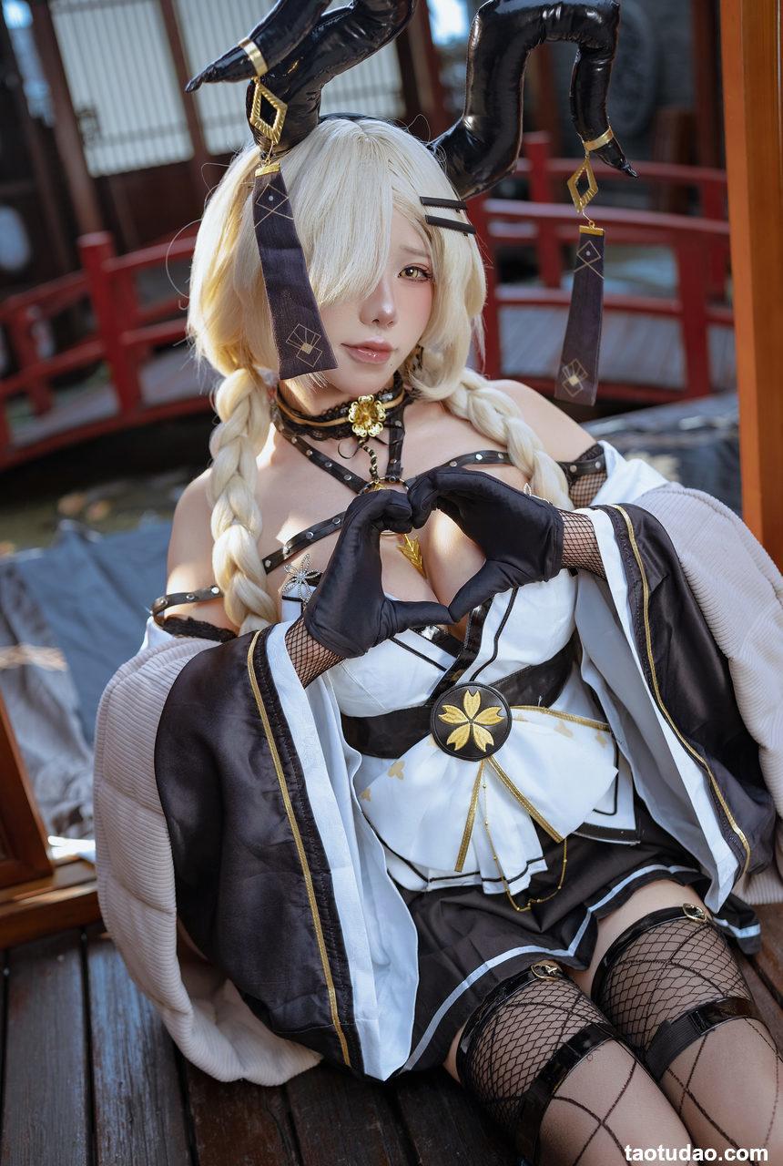 咬一口兔娘(Yiko湿润兔) –2025年3月作品  须臾望月抄-尾张 [121P-1.53GB]