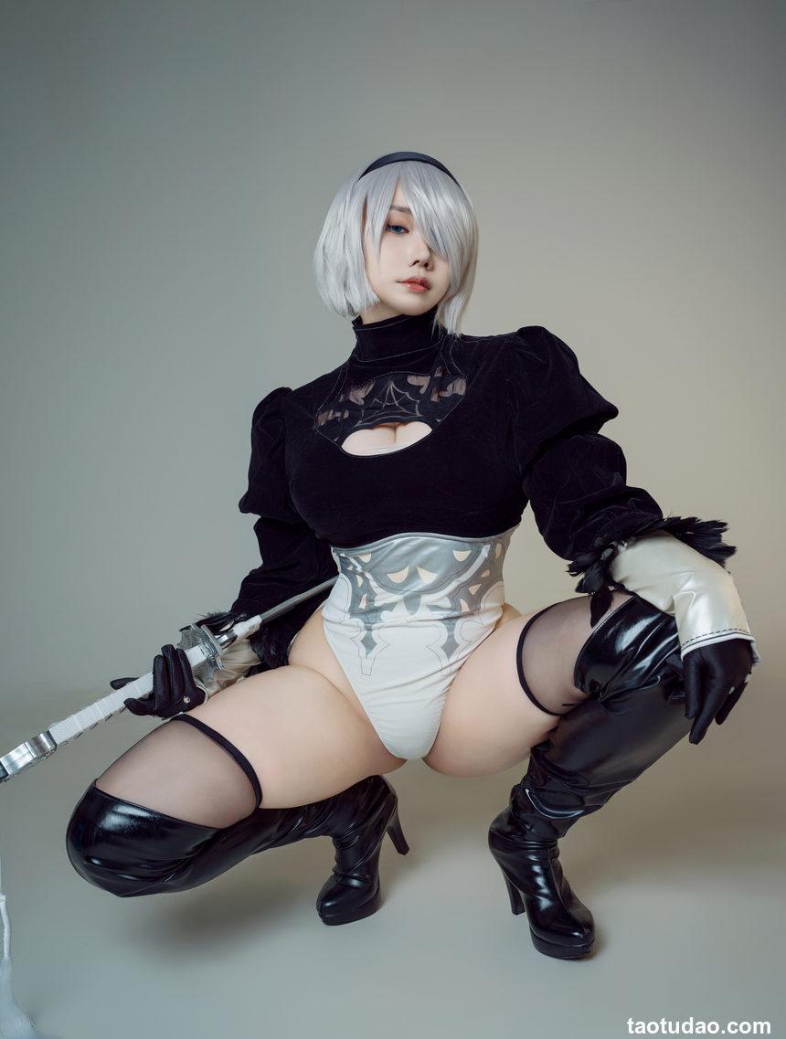 麻花酱 尼尔：机械纪元 2B [25P-130MB]