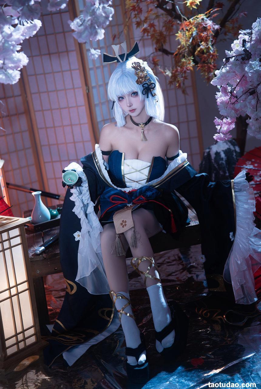 Seya-狮砸 –  原神 神里绫华·霜刃[12P-195.6M]