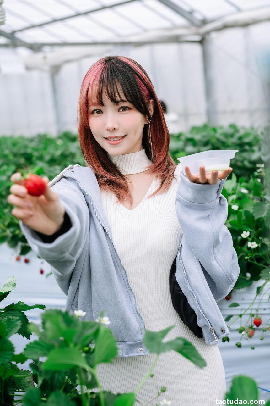 ElyEE子 – Strawberry Picking Date [34P+2V-128MB]