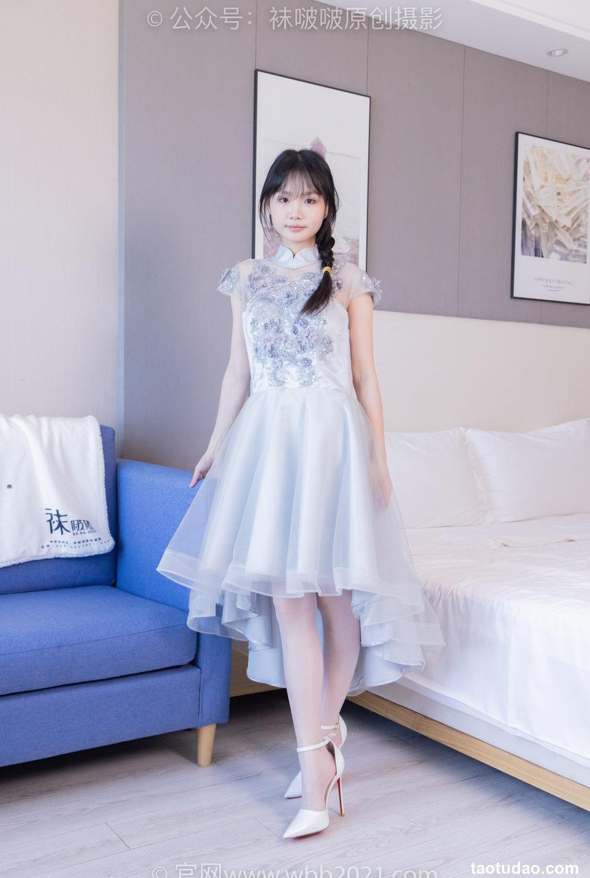 [BoBoSocks袜啵啵]NO.512 甜甜圈-高跟鞋、油亮薄白丝、袜踩奶油蛋糕剧情[143P+1V／6.31GB]