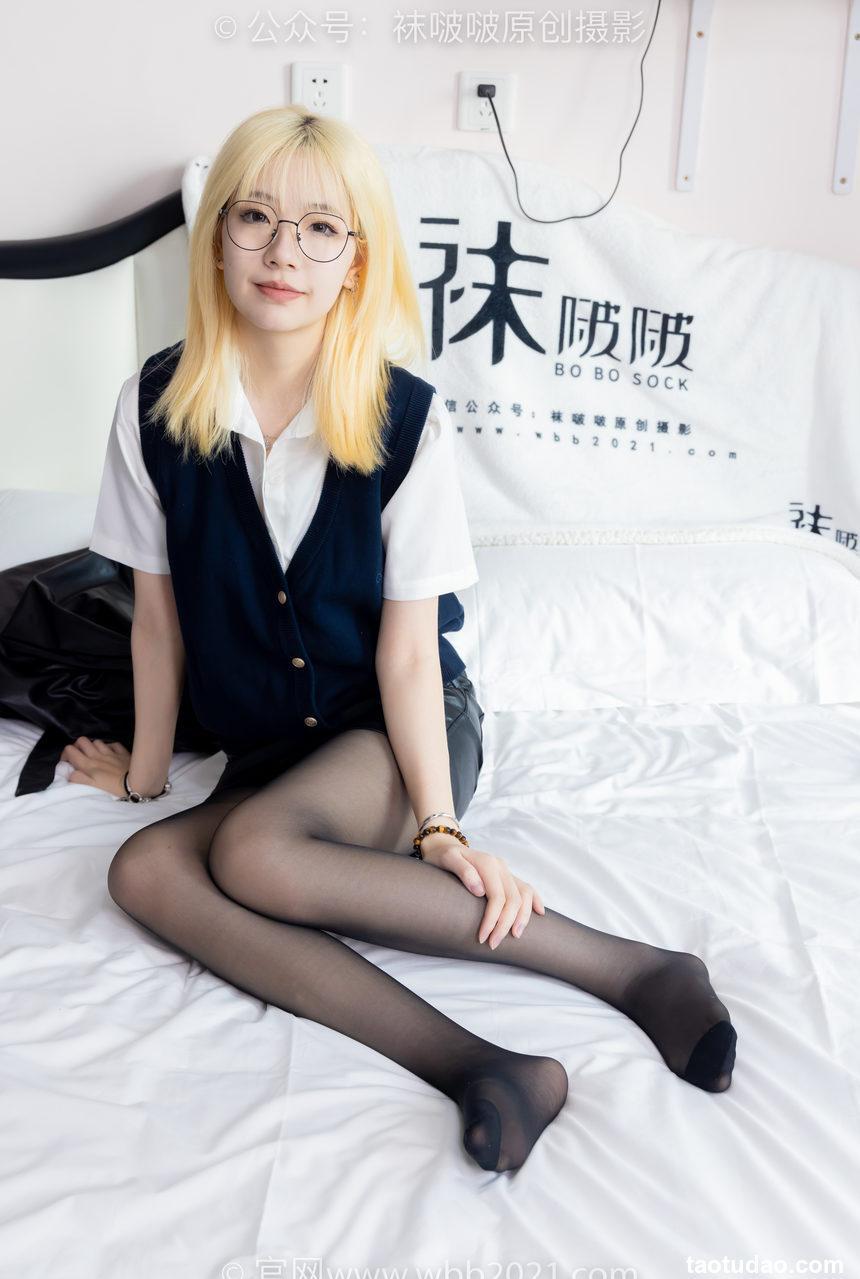 [BoBoSocks袜啵啵]NO.507 小甜豆 高跟长靴、薄黑丝、皮衣外套、ol风[140P+2V／5.96GB]