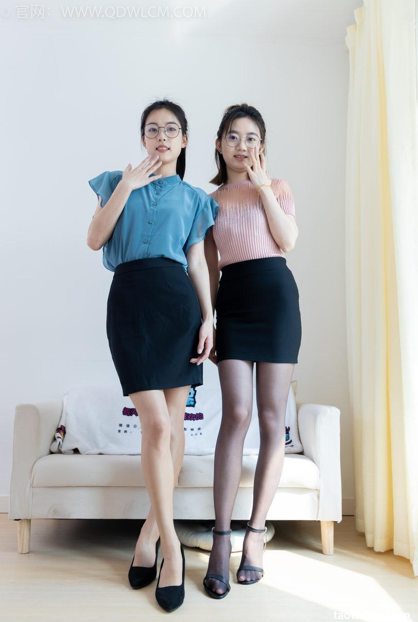 物恋传媒 NO.2285 茯苓&欢欢-高跟鞋、高跟凉鞋、油亮薄肉丝[168P-1V-4.85G]