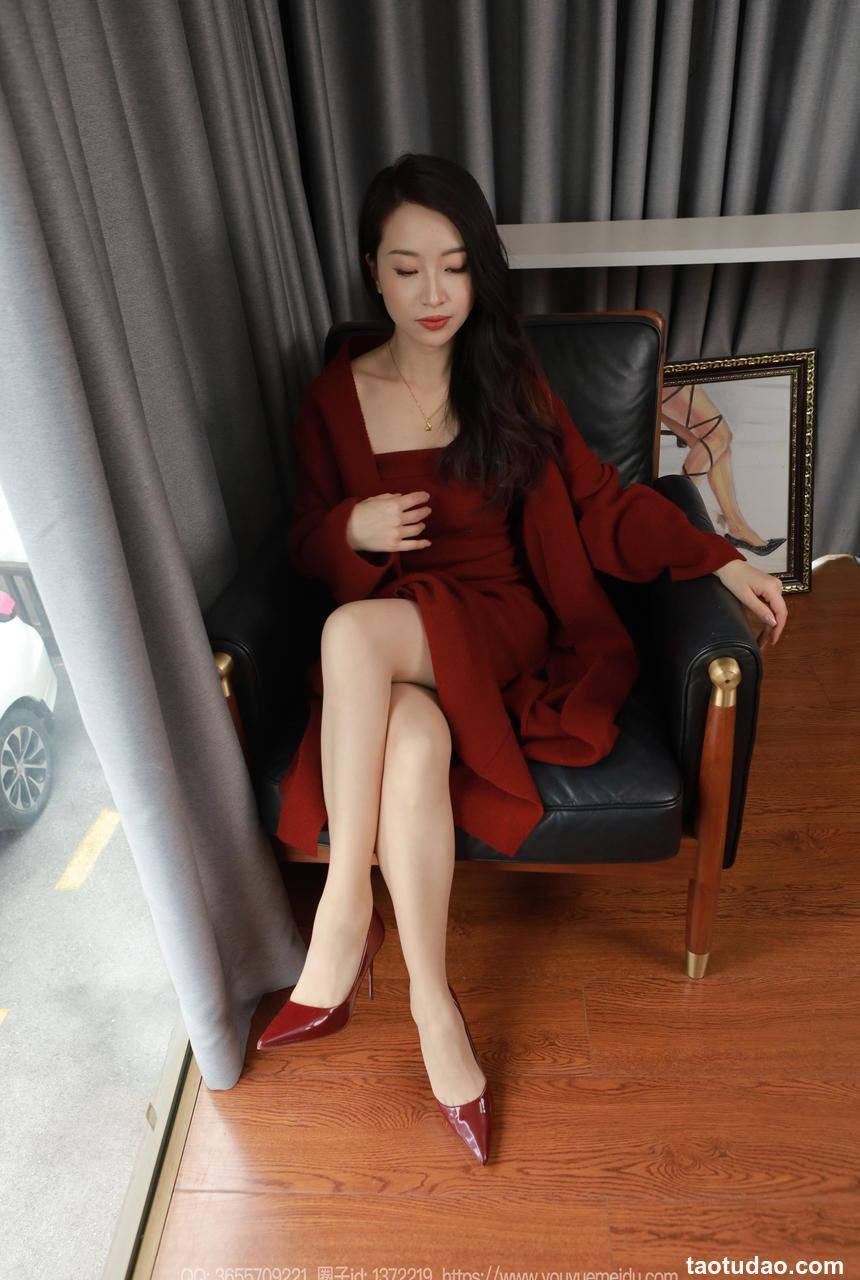 [IESS异思趣向] 2025.01.31 丝享家 1965 小婕《红色针织裙（下）》[83P-77.4M]