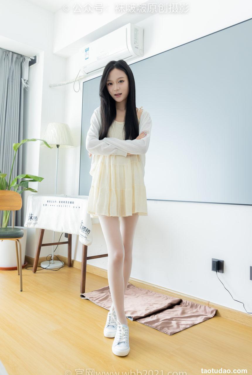 [BoBoSocks袜啵啵]NO.517 焦糖-帆布鞋、薄白丝[147P+1V／5.30GB]