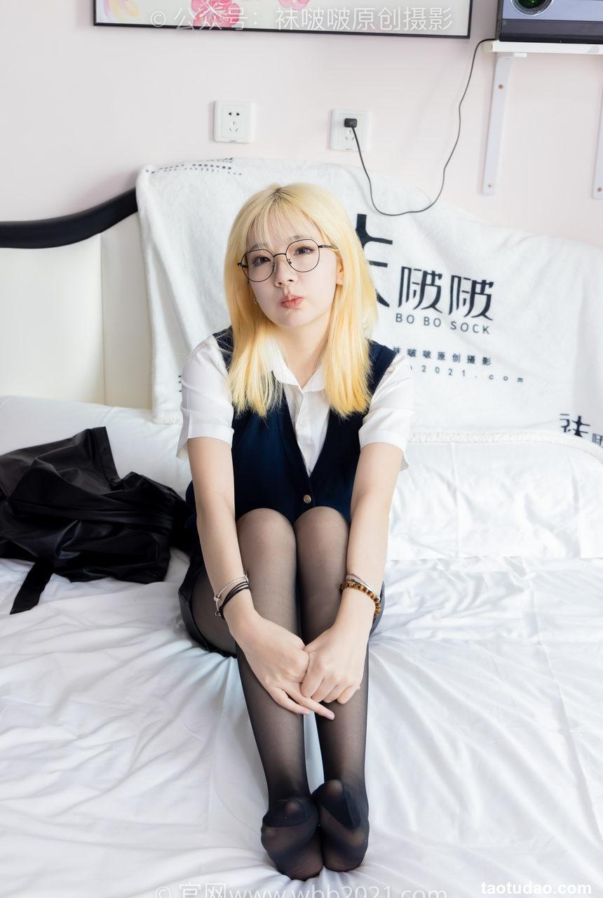 [BoBoSocks袜啵啵]NO.507 小甜豆 高跟长靴、薄黑丝、皮衣外套、ol风[140P+2V／5.96GB]