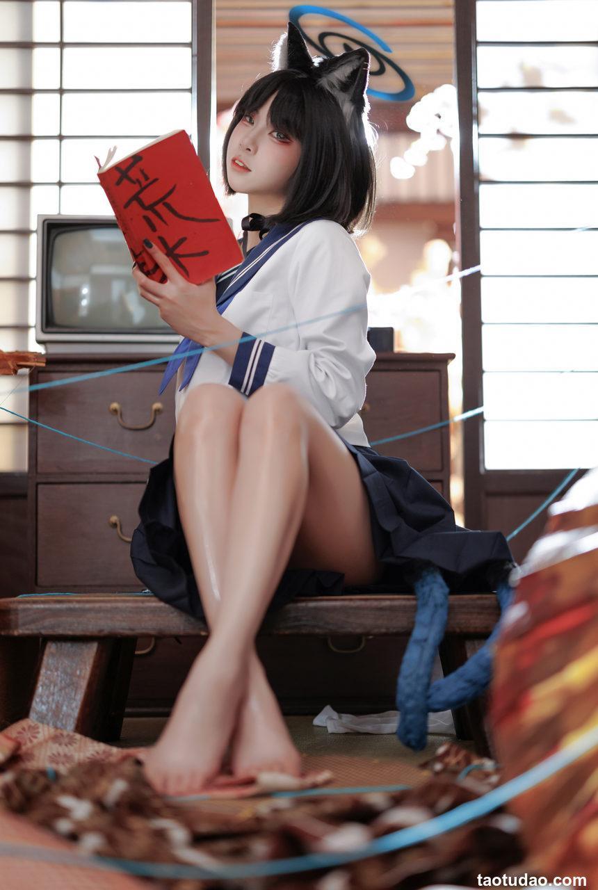 纸悦Etsu_ko-蔚蓝档案-桐生桔梗毛线团 [25P-354MB]