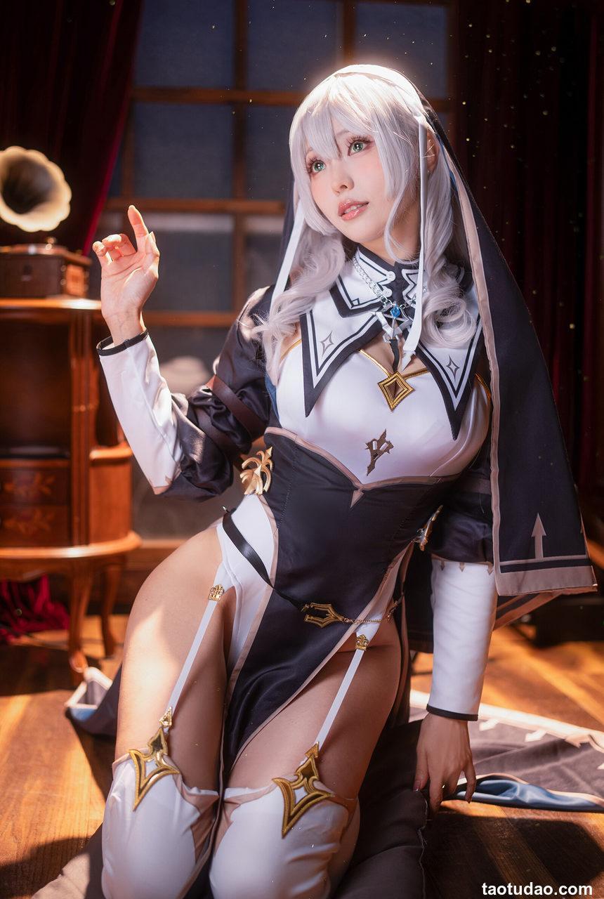 ElyEE子 – Shirogane noel~Nun [27P+13V-206MB]