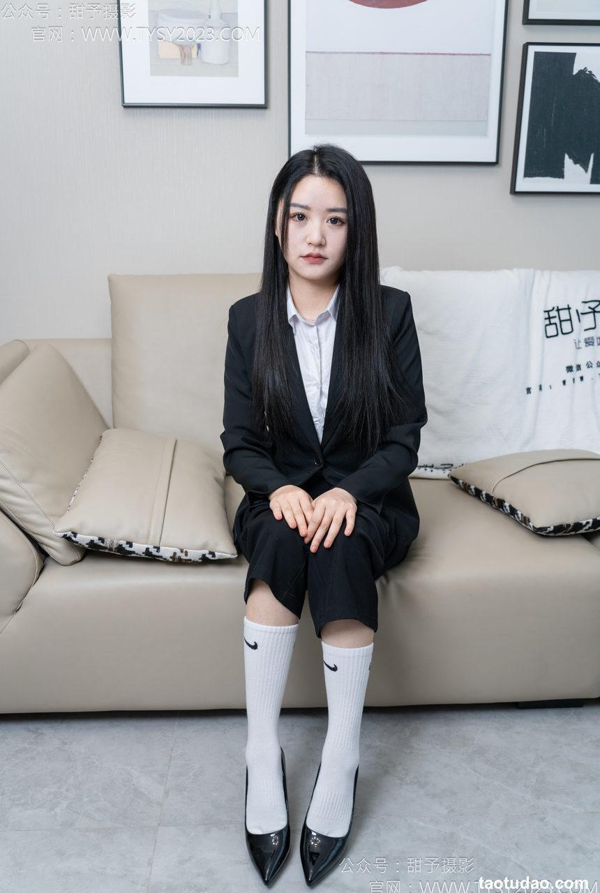 甜予摄影 NO.147 澜澜-凉鞋、高跟鞋、长腿袜、白棉袜[172P+2V／12.4GB]