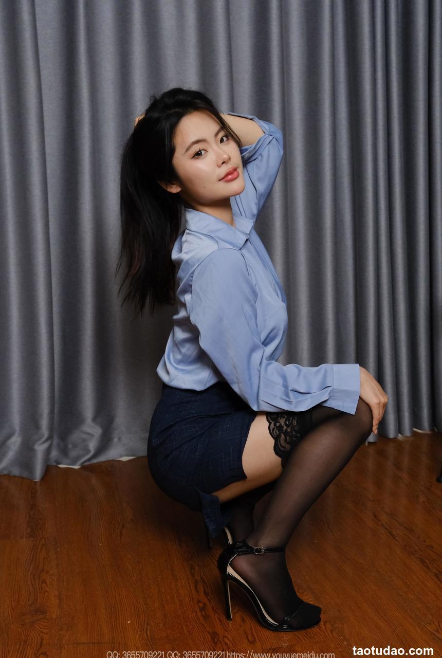 [IESS异思趣向] 2025.05.25 丝享家 2062 兔兔《蓝衣半筒袜》[86P-118MB]