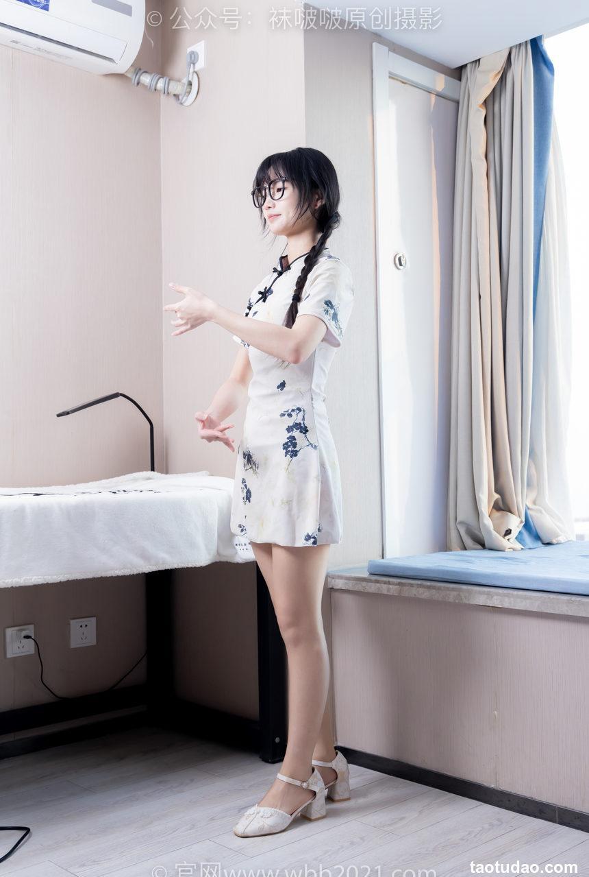 [BoBoSocks袜啵啵]NO.505 甜甜圈-低跟鞋、油亮肉丝、旗袍[195P+1V／6.69GB]