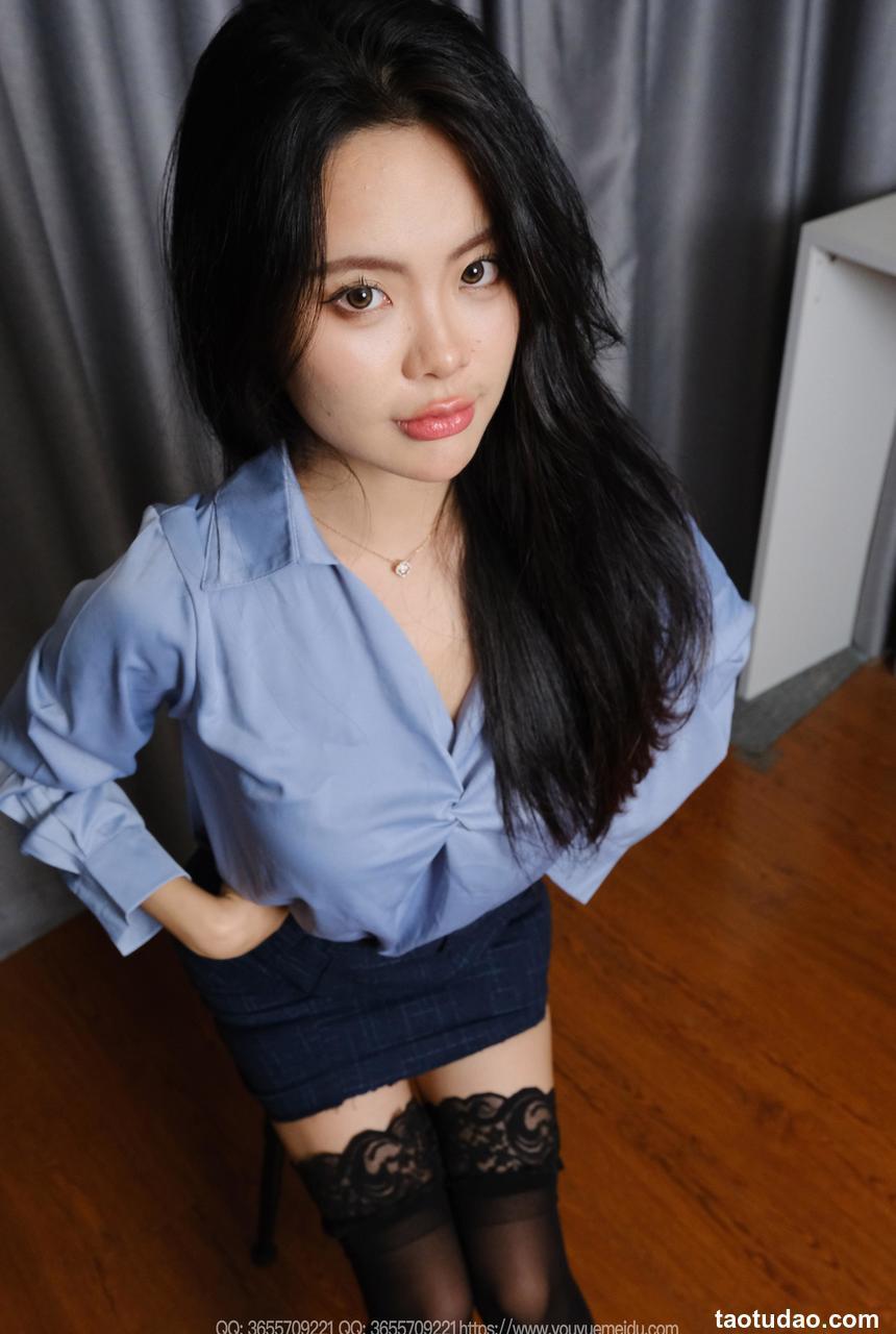 [IESS异思趣向] 2025.05.25 丝享家 2062 兔兔《蓝衣半筒袜》[86P-118MB]