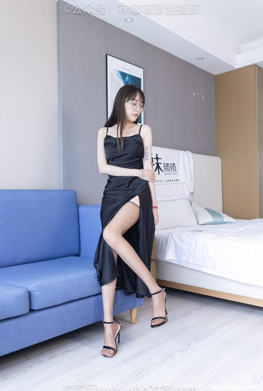 [BoBoSocks袜啵啵]NO.502 稚予 高跟凉鞋、棕色大腿丝、肉色大腿丝[155P+1V／6.98GB]