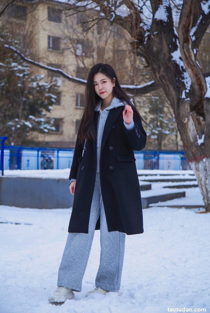 [织梦映像]NO.060 踏雪无痕-首次雪景拍摄，天寒地冻[300P+1V／3.58GB]