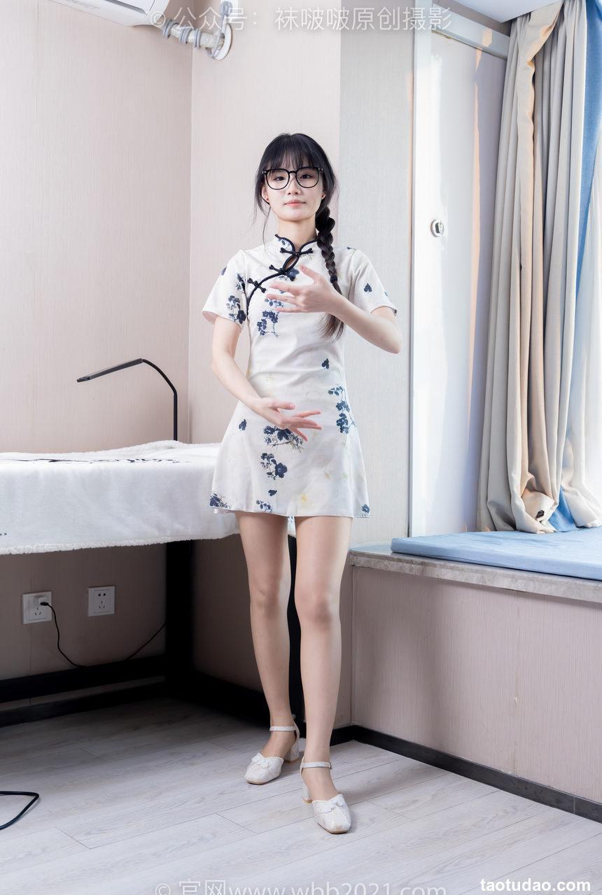 [BoBoSocks袜啵啵]NO.505 甜甜圈-低跟鞋、油亮肉丝、旗袍[195P+1V／6.69GB]