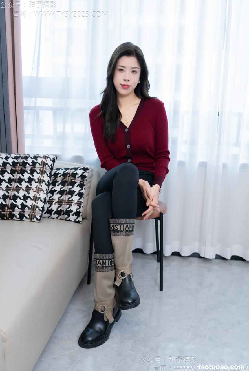 甜予摄影 NO.155 咖啡豆-靴子、脏袜子、裸足[132P+2V／10.0GB]