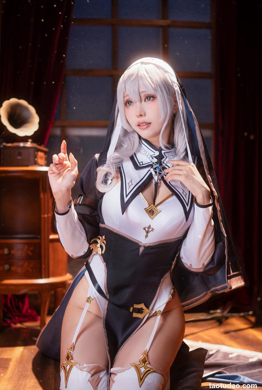 ElyEE子 – Shirogane noel~Nun [27P+13V-206MB]