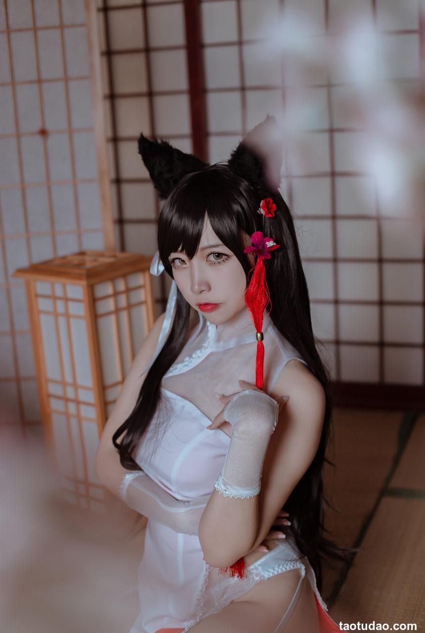 二佐Nisa –  犬之眷 碧蓝航线 爱宕 旗袍 [18P-204MB]