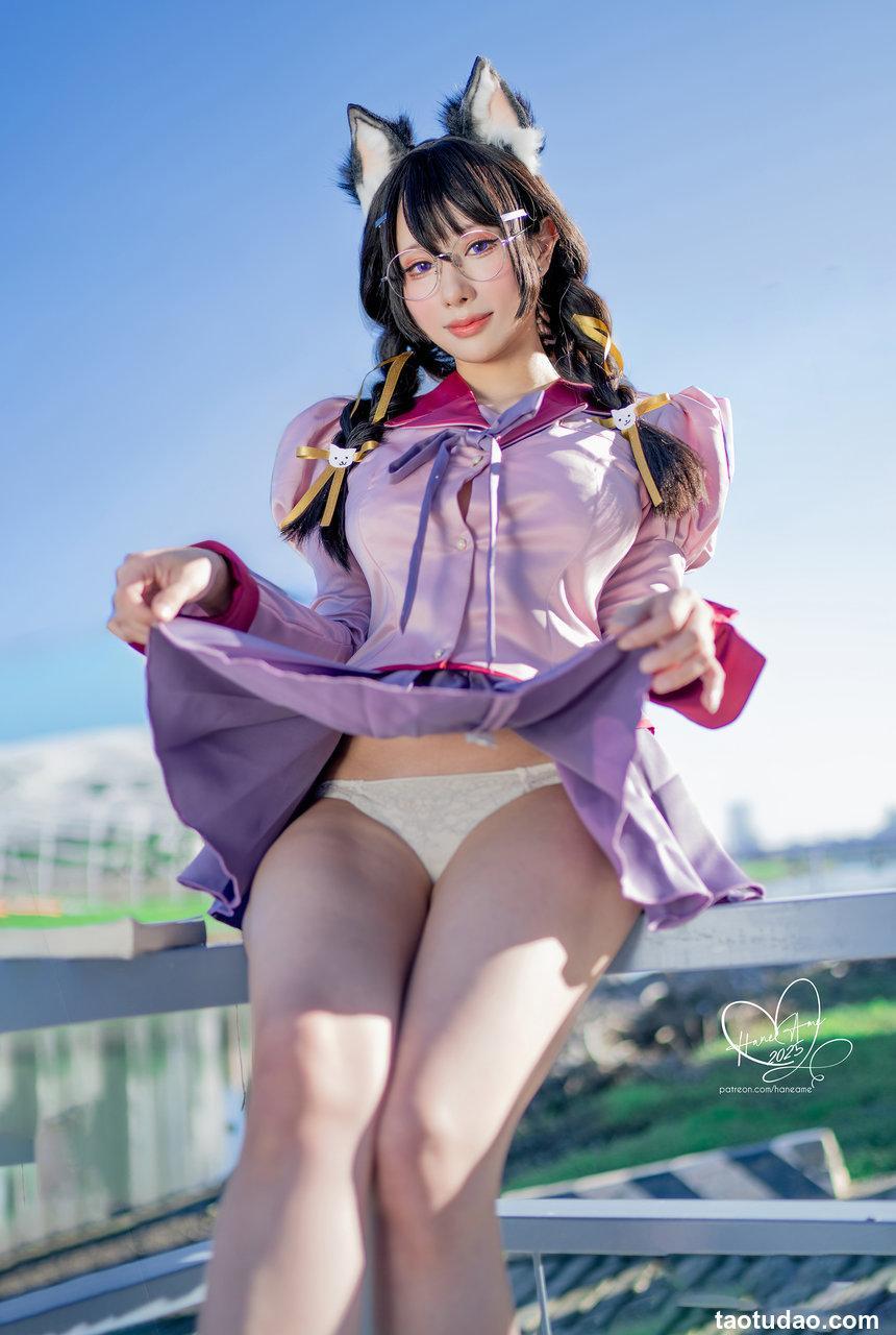 雨波HaneAme –  2025年11月订阅 化物語 羽川翼[43P-178.1M]