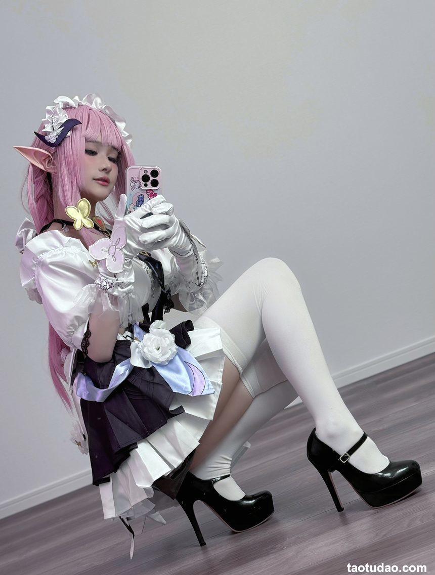 幼愛Youmeko –  崩坏3 爱莉希雅女仆装[20P-68.6M]