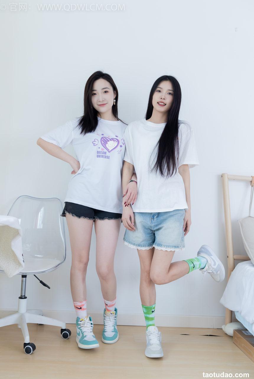 物恋传媒 No.2345 茯苓恬恬-两双板鞋、红棉袜、绿棉袜、裸足 [165P1V-5.50GB]