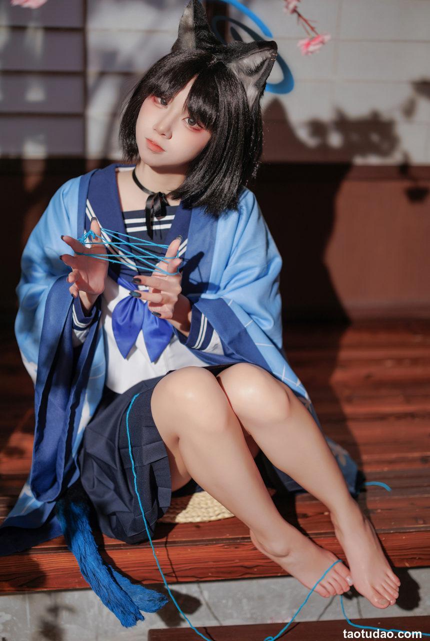 纸悦Etsu_ko-蔚蓝档案-桐生桔梗毛线团 [25P-354MB]