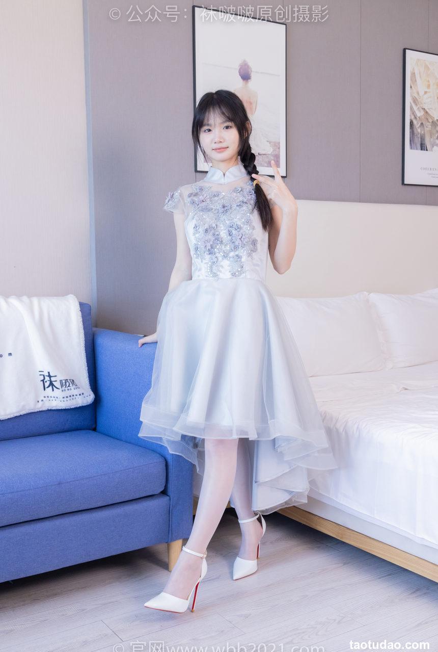 [BoBoSocks袜啵啵]NO.512 甜甜圈-高跟鞋、油亮薄白丝、袜踩奶油蛋糕剧情[143P+1V／6.31GB]