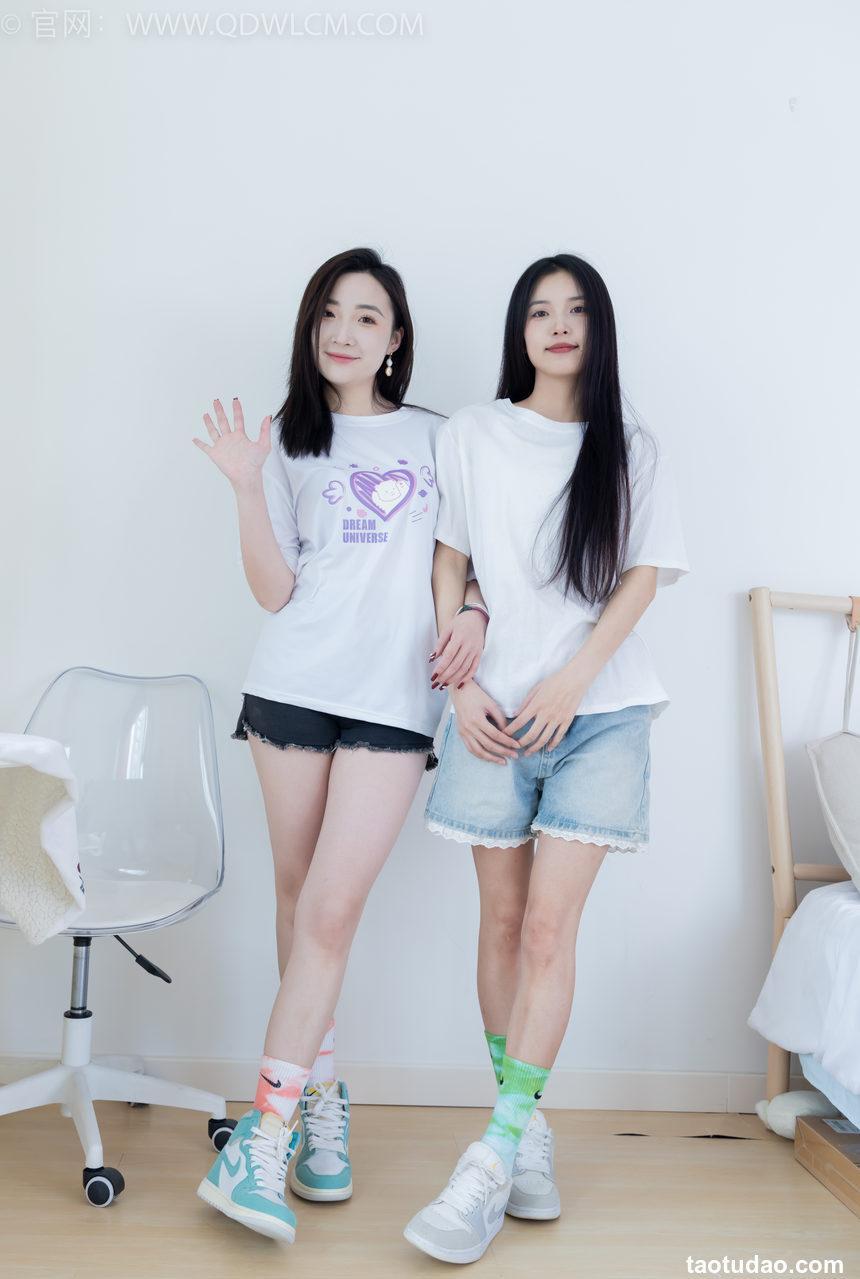 物恋传媒 No.2345 茯苓恬恬-两双板鞋、红棉袜、绿棉袜、裸足 [165P1V-5.50GB]